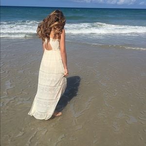 Long Lace Maxi Dress